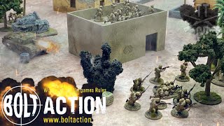 Tabletop CP Bolt Action Battle Report The Battle of Al Fadiyah [upl. by Uokes]