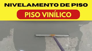 COMO FIZ O NIVELAMENTO DE PISO PARA VINÍLICO  NIVELA RÁPIDO QUARTZOLIT [upl. by Dniren]