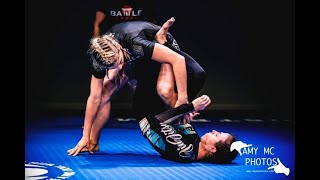 Battle Grapple 6 FULL MATCH Sara Sampieri vs Kate Bacik [upl. by Laehcor67]