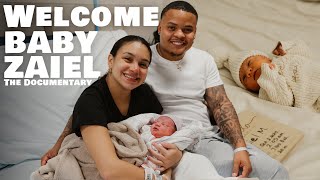 WELCOMING OUR FIRST BABY BOY ZAIEL EMOTIONAL [upl. by Koblick]