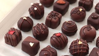 How to make chocolate truffles with milk at homeSubtitle on [upl. by Lewap]