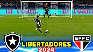 Botafogo x São Paulo Libertadores 2024 [upl. by Lawrence]