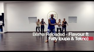 Flavour feat Fally Ipupa amp Tekno  Berna Reloaded Afro Coreografía Sabrosura [upl. by Armbrecht]