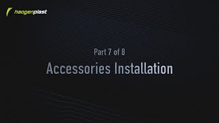 Pt 7 Accessories Installation  Matrix Installation [upl. by Magnum793]