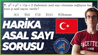 İnanılmaz Asal Sayı Sorusu Türkiye Matematik Olimpiyatları2000  UMO [upl. by Sherri]