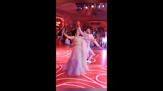 Bride amp Groom Enter the Sangeet with an AMAZING DANCE PERFORMANCE  Luxury Indian Wedding [upl. by Rosene749]