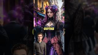 History of Goths Visigoths Ostrogoths gothic shorts [upl. by Vine]