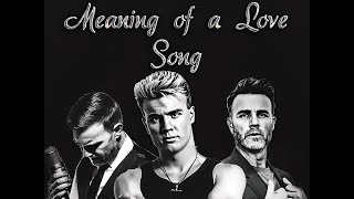 Gary Barlow  The Meaning of a Love Song quotOpen Roadquot Bside [upl. by Cybil]