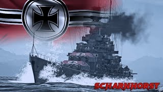 Обзор корабля Scharnhorst в WarThunder mobile [upl. by Sewell]