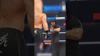 Roman Reigns and Brock Lesnar 😈 Shocking 😱 entrance 🔥🤣 shorts viralvideo youtubeshorts gaming [upl. by Ykcul]