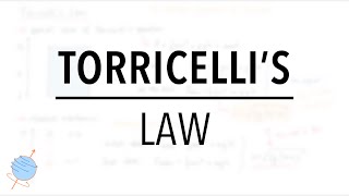 Torricellis Law How Quickly does a Fluid Leak  Fluid Mechanics [upl. by Stanzel]