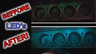 Installing LED dash Lights [upl. by Gustavus213]