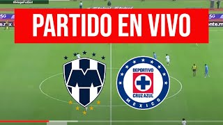 MONTERREY vs CRUZ AZUL en VIVO  LIGA MX  SEMIFINAL [upl. by Parthinia]