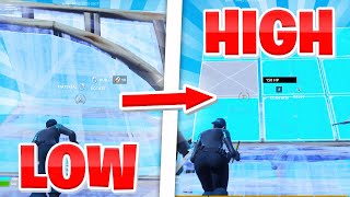 Which has less delay LOW VS HIGH MESHES in Fortnite Chapter 2 season 7 [upl. by Parsaye]