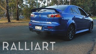 XFORCE Exhaust  Lancer Ralliart [upl. by Sloane]