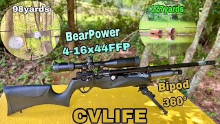 CVLIFE Bear Power 416x44FFP Zero Stop Y Bipod 360° Productos Muy Económicos Pero Buenos [upl. by Nathanoj288]