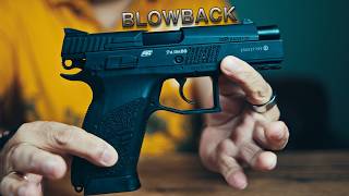 Realistic Blowback action ASG CZ 75 P 07 duty co2  no license required [upl. by Aseram]