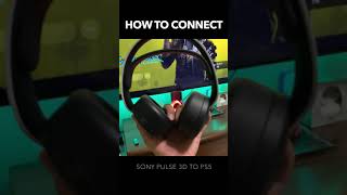 How to connect your Pulse 3D Headset to your PS5 shorts [upl. by Bartholemy]