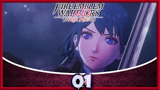 Fire Emblem Warriors Three Hopes  Scarlet Blaze  Prologue A Chance Encounter 01 [upl. by Amorette774]