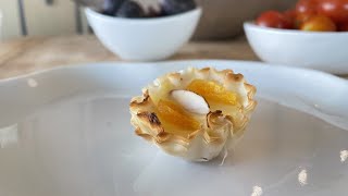 Brie Baked inside Puff Pastry  Incredibly Easy Appetizer [upl. by Buine]