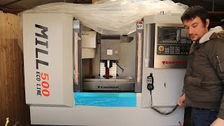 La Mia Nuova Fresa CNC 3 Assi Controllo Siemens 808D  My New CNC Mill [upl. by Jobi4]