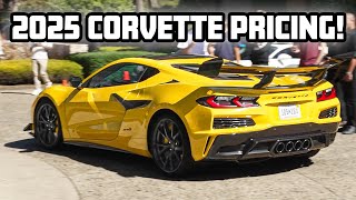 BREAKING WHAT 2025 CORVETTE PRICING MEANS FOR C8 ZR1 [upl. by Fredric588]