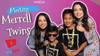 Merrell Twins  Day 3 Vidcon 2019 [upl. by Legyn]