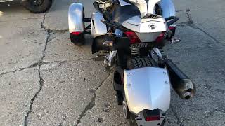 USED 2008 CANAM SPYDER GS SM5 FOR SALE IN MI WITH ONLY 3572 MILES [upl. by Aronaele]