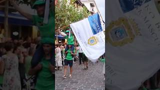 Arrauna Kontxako Banderaren garaipena  Así se celebran las victorias de la Concha en Hondarribia [upl. by Elehcar]