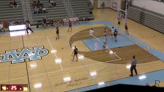 Wisconsin Dells High School vs Wautoma High School Womens Varsity Basketball [upl. by Einnaffit]