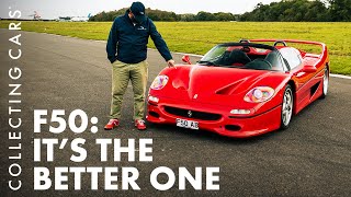 Chris Harris  Quick Steer  The Ferrari F50  Living Up to The F40 [upl. by Trisa]