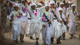 Rajasthani Holi Festival Gair Dance  Indian Village Follk Dance [upl. by Imoyik]