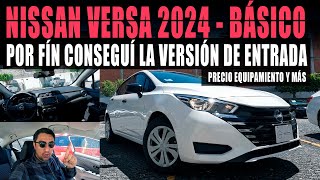 NISSAN VERSA SENSE 2024 🔴 VERSIÓN DE ENTRADA 🔥 PUEDE SUPERAR AL KIA K3 BÁSICO [upl. by Ynaffik]