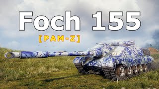 World of Tanks AMX 50 Foch 155  3 Kills 109K Damage [upl. by Nonnad]