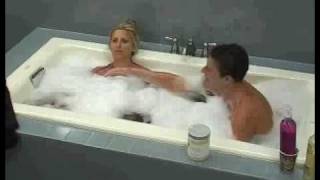 Big Brother 8 Jessica and Eric take a Bath together Part 2 [upl. by Roana]