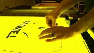 Easy and Quick DIY Film Alignment and Screen Printing Registration Trick [upl. by Kirat806]