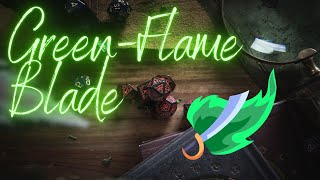 GreenFlame Blade  DnD 5E Quick Details [upl. by Diet538]