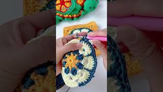 🧶크로 셰 뜨개질 튜토리얼 Crochet Tutorial Tığ İşi Eğitimi かぎ針編みのチュートリアル Tutorial de crochê shorts [upl. by Yltsew]