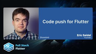 Eric Seidel Code push for Flutter 👈 [upl. by Mussman]