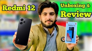 Redmi 12 Unboxing amp Review  redmi 12 price drop redmi mobile price in pakistan [upl. by Eeral788]