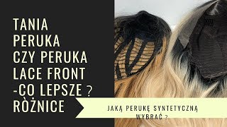 Jaką perukę wybrać tradycyjne peruki syntetyczne a peruka lace konstrukcja bazy peruki [upl. by Robison]