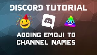 Adding Emoji to Discord Channel Names  Discord Tutorial Updated [upl. by Yrrok997]