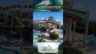 Ziplining in CocoCay Bahamas  Thrill Waterpark at Royal Caribbeans Private Island shorts [upl. by Joseito]