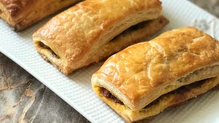 Veg puffs recipe  bakery style vegetable puffs recipe  iftar recipes [upl. by Johan]