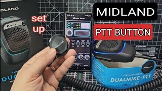 MIDLAND WIRED CB Talk Microphone amp PTT Button [upl. by Malcolm191]