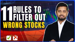 11 rules to “avoid” investment in quotwrong stocksquot  Fundamental Analysis of stocks [upl. by Vivle]