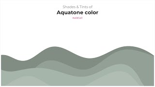 Shades amp Tints of Aquatone color a6b5a9 A Warm Green color 93a096 818c83 afbdb2 b9c5bc [upl. by Acilgna]