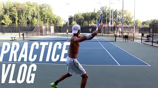 Queens Tennis Practice Vlog [upl. by Isabeau524]