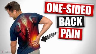 Fix Your OneSided Lower Back Pain FAST Stretches and Exercises [upl. by Ahsier145]