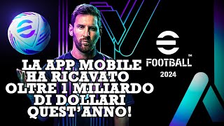 eFootball è tra le 26 app con un ricavo di oltre 1 MILIARDO DI DOLLARI questanno [upl. by Aeynod]